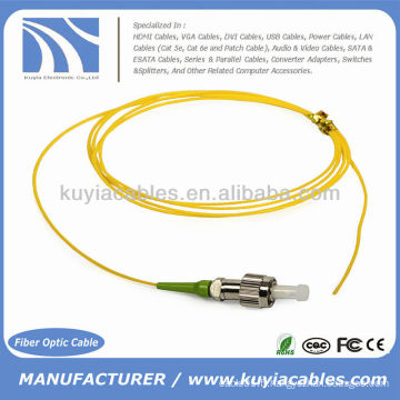 3FT FC / APC Single mode Fiber Optic Pigtail 1M